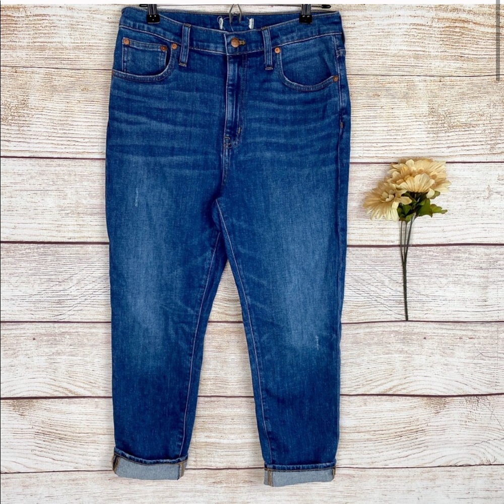 Madewell The High Rise Slim Boyjeans